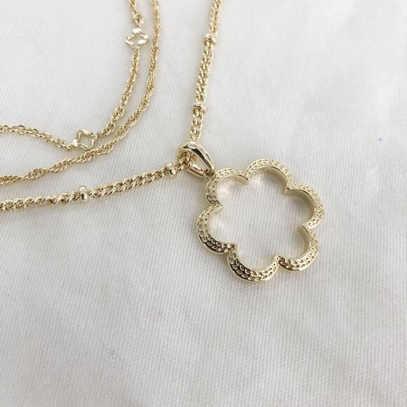 Kendra Scott Susie Convertible Gold Necklace - Picture 2 of 4